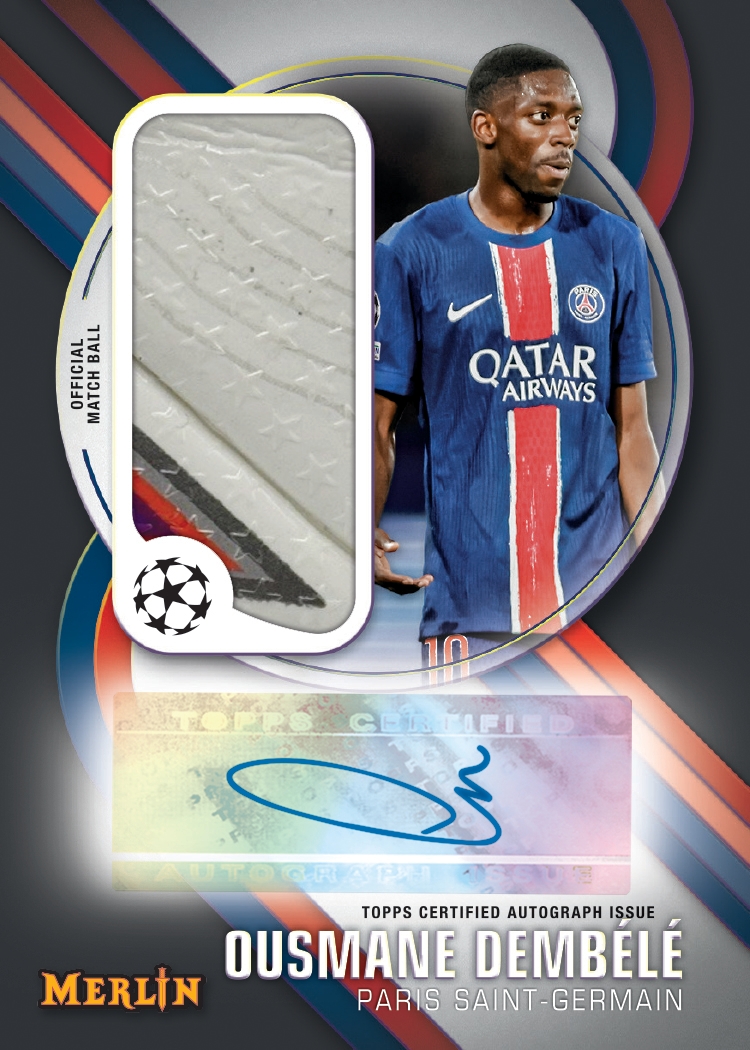 Example Topps Merlin UCC 2024-2025 Card