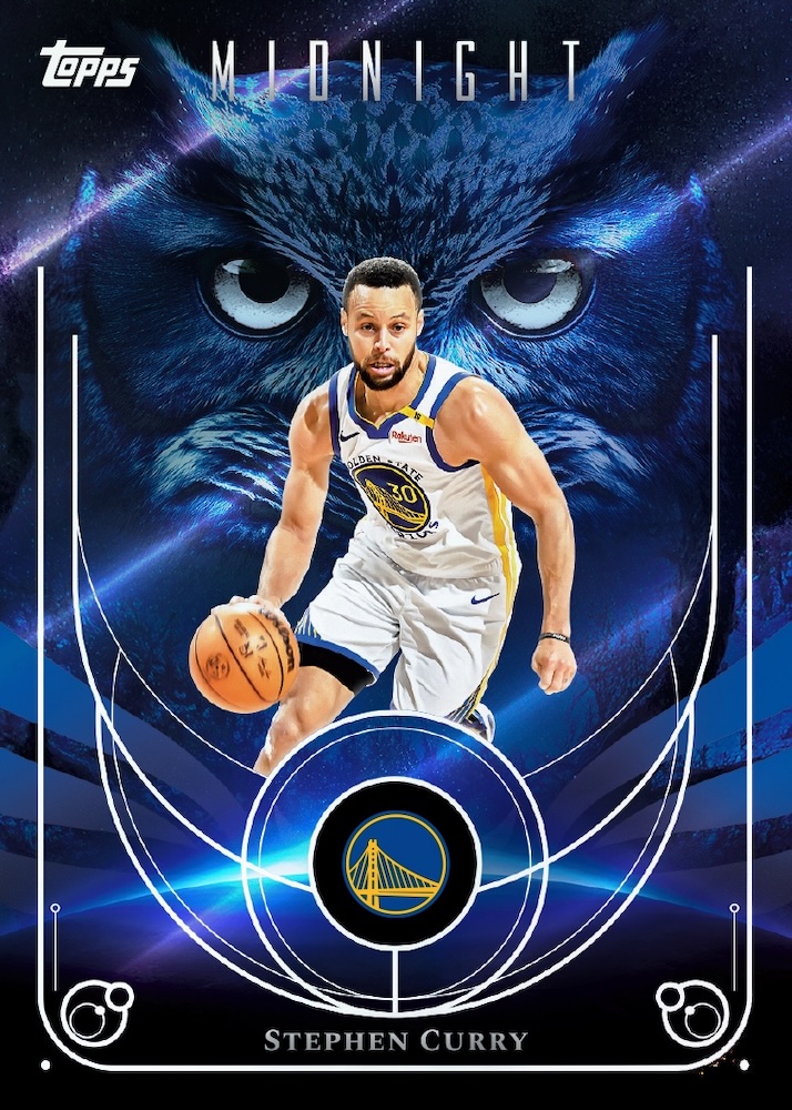 Example Topps Midnight Basketball 2025-2026 Card
