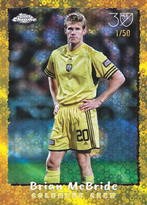 Example Topps MLS Chrome 2025-2026 Card