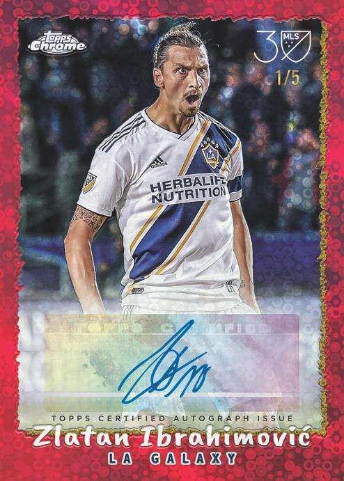 Example Topps MLS Chrome 2025-2026 Card