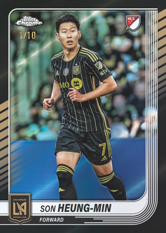Example Topps MLS Chrome 2025-2026 Card