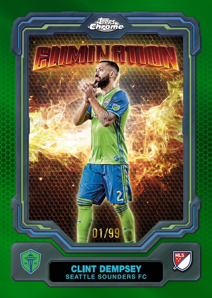 Example Topps MLS Chrome 2025-2026 Card