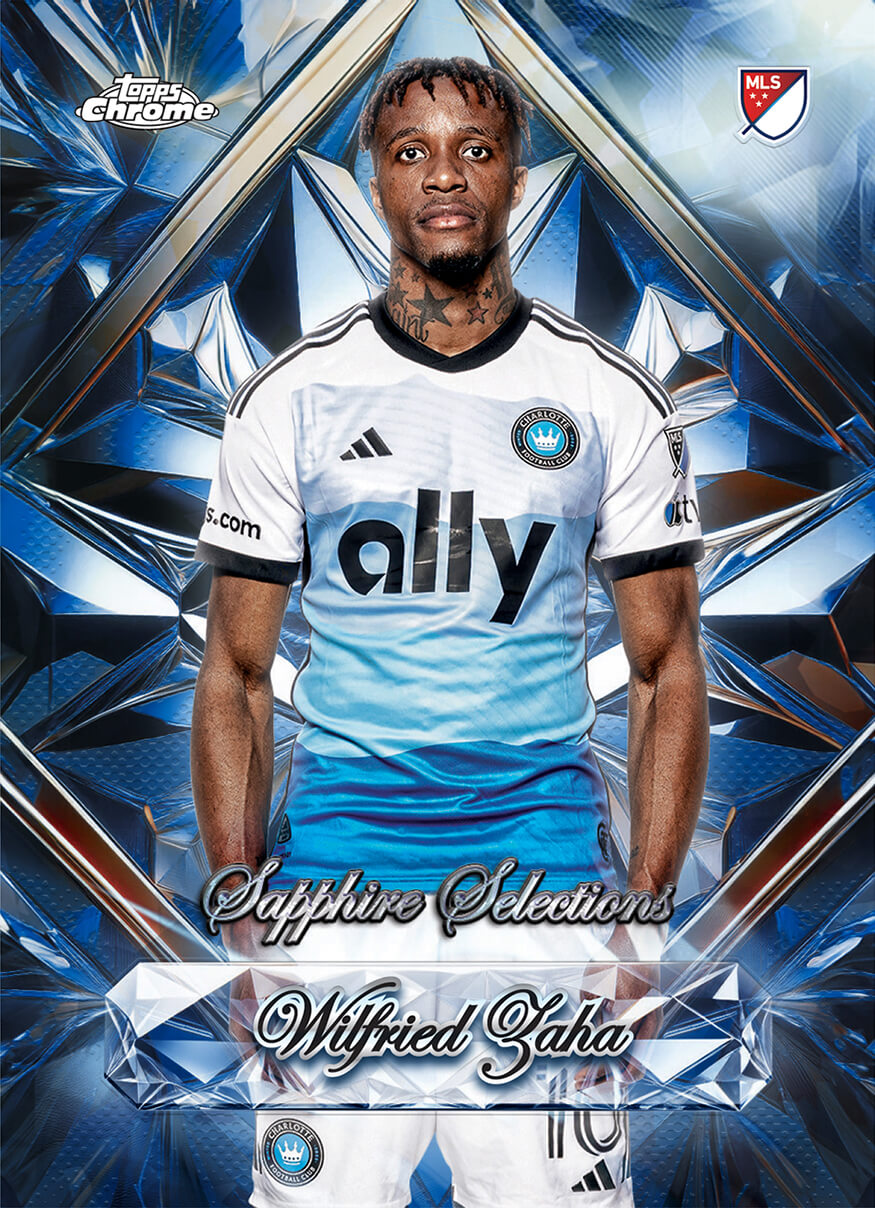 Example Topps MLS Chrome Sapphire 2025-2026 Card