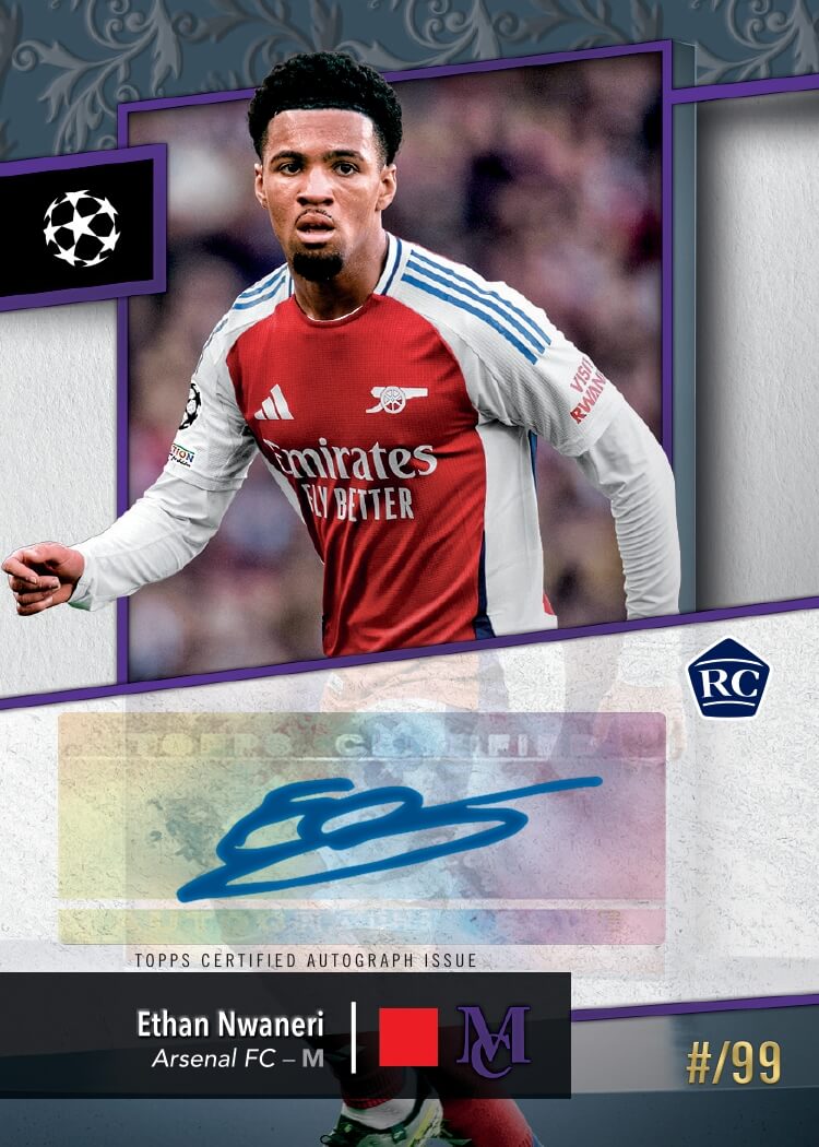 Example Topps Museum UCC 2024-2025 Card