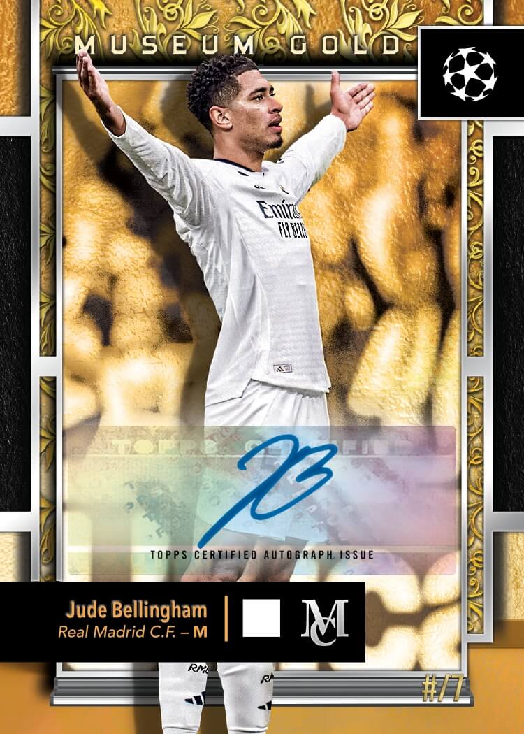 Example Topps Museum UCC 2024-2025 Card