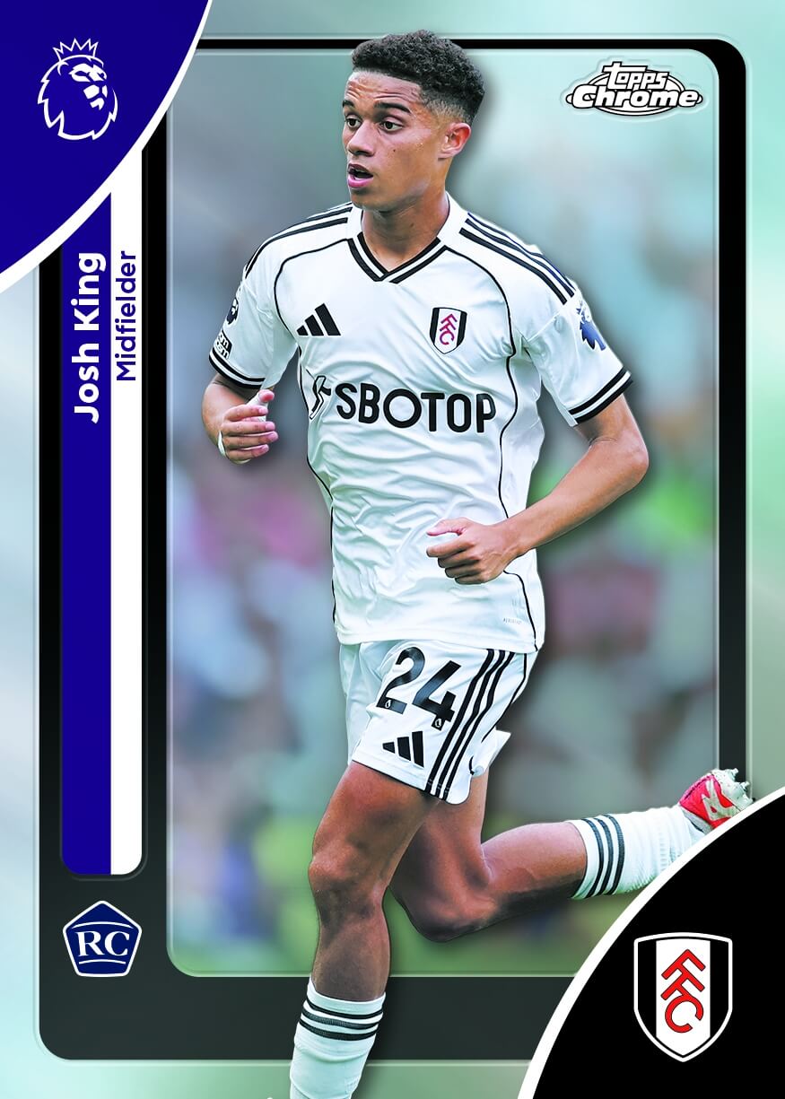 Example Topps Premier League Chrome 2025-2026 Card
