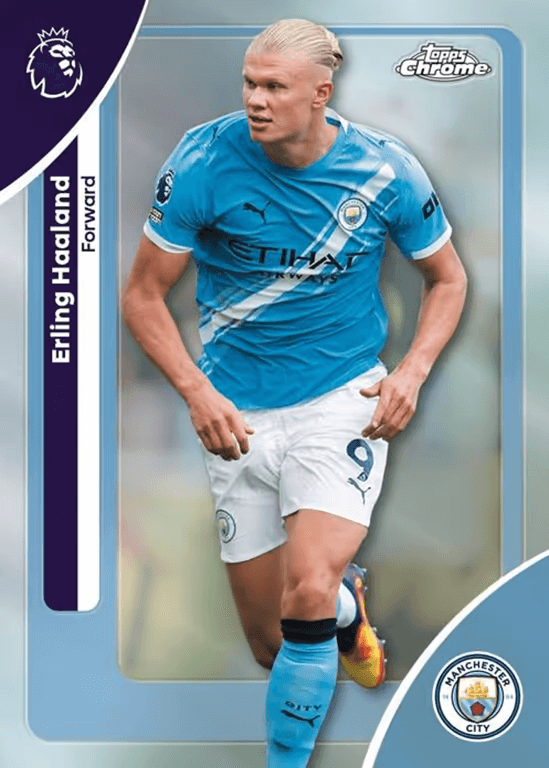 Example Topps Premier League Chrome 2025-2026 Card