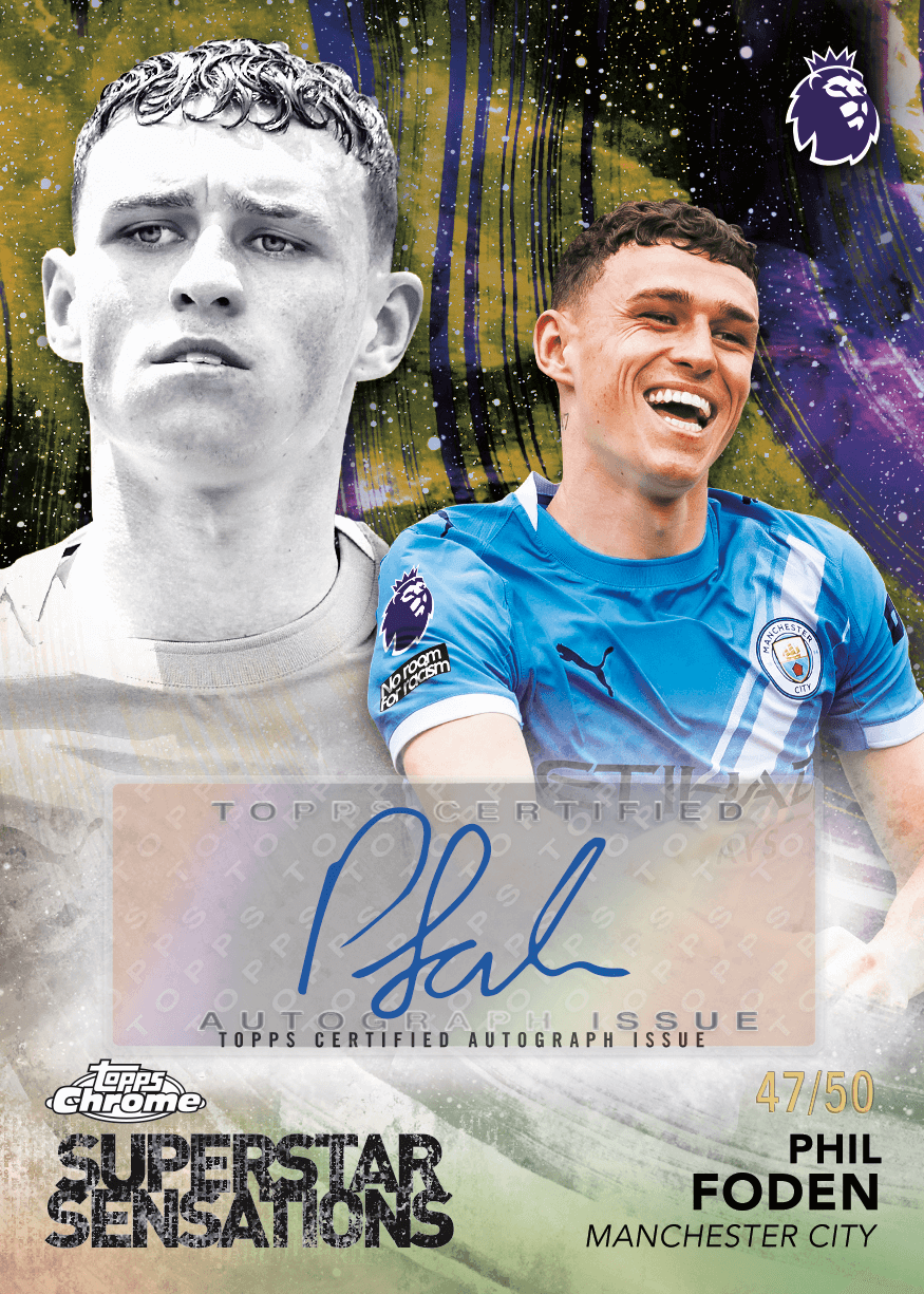 Example Topps Premier League Chrome 2025-2026 Card