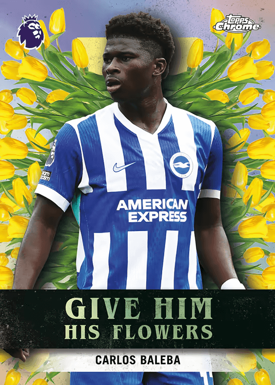 Example Topps Premier League Chrome 2025-2026 Card
