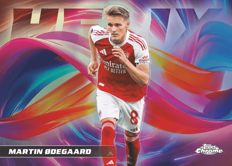 Example Topps Premier League Chrome 2025-2026 Card