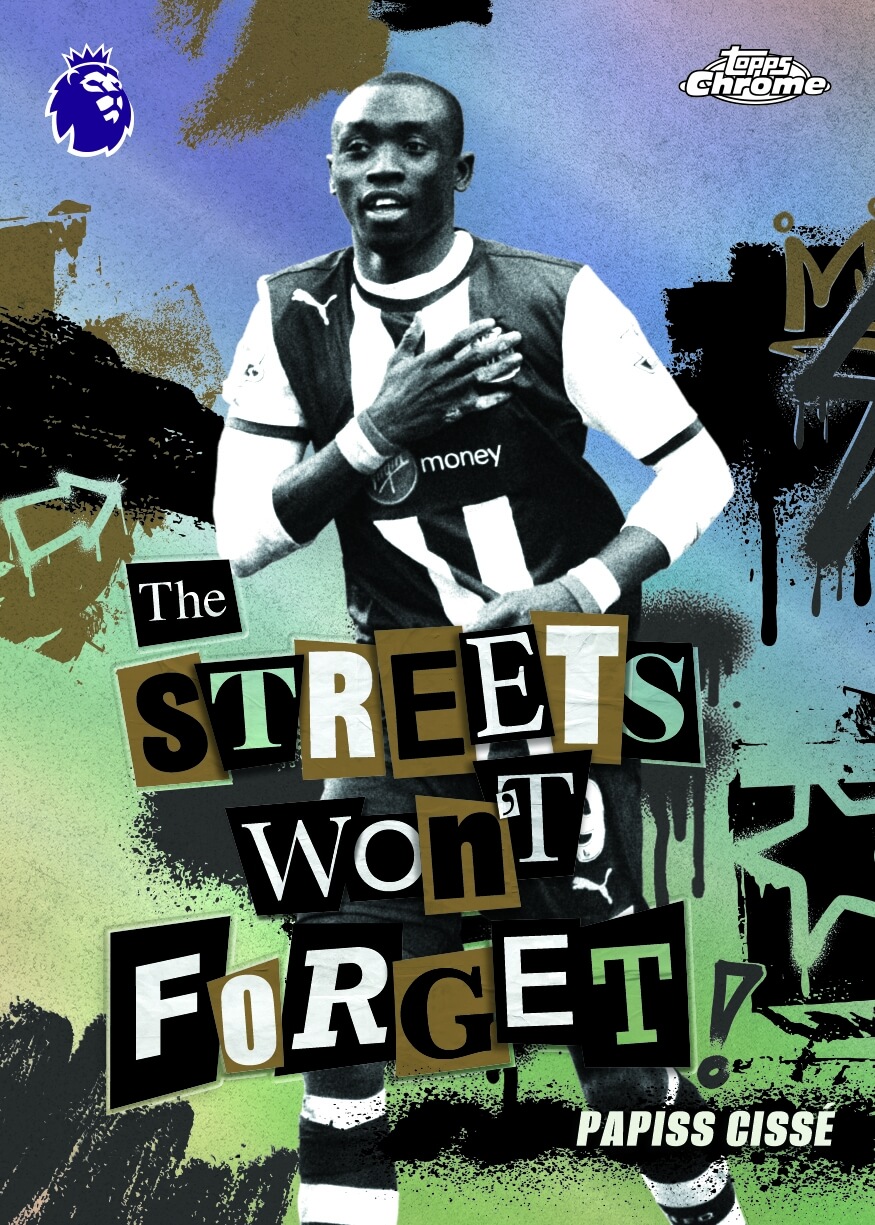 Example Topps Premier League Chrome 2025-2026 Card