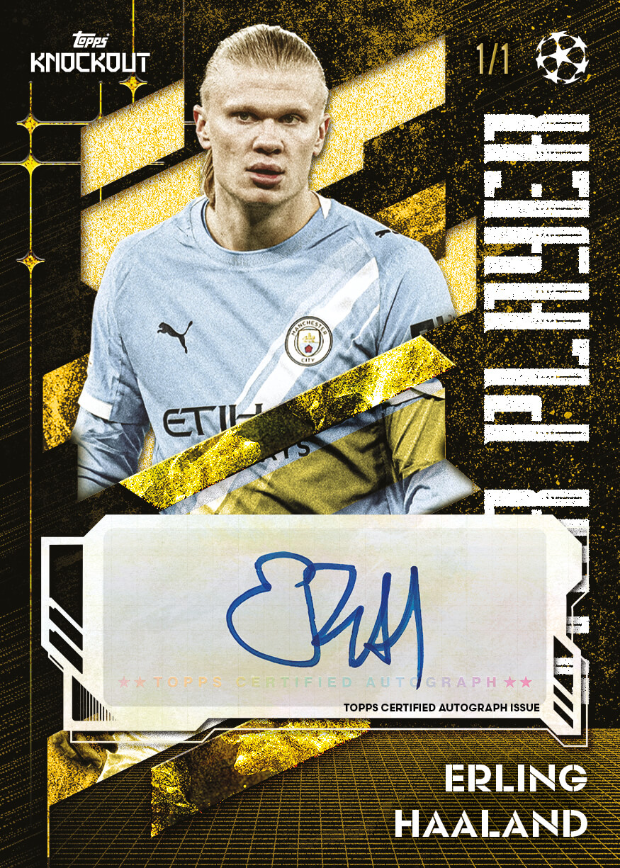 Example Topps UEFA Club Competitions Knockout 2025-2026 Card