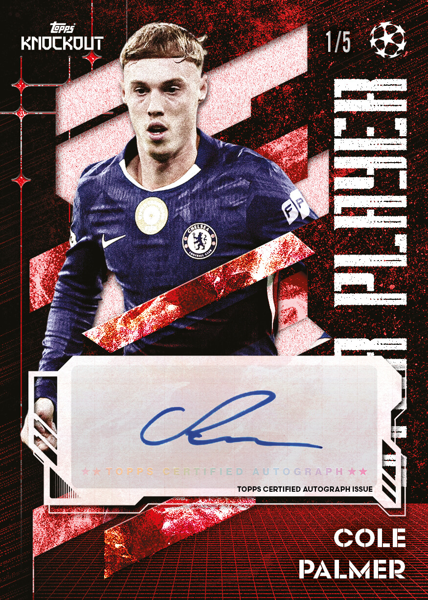Example Topps UEFA Club Competitions Knockout 2025-2026 Card