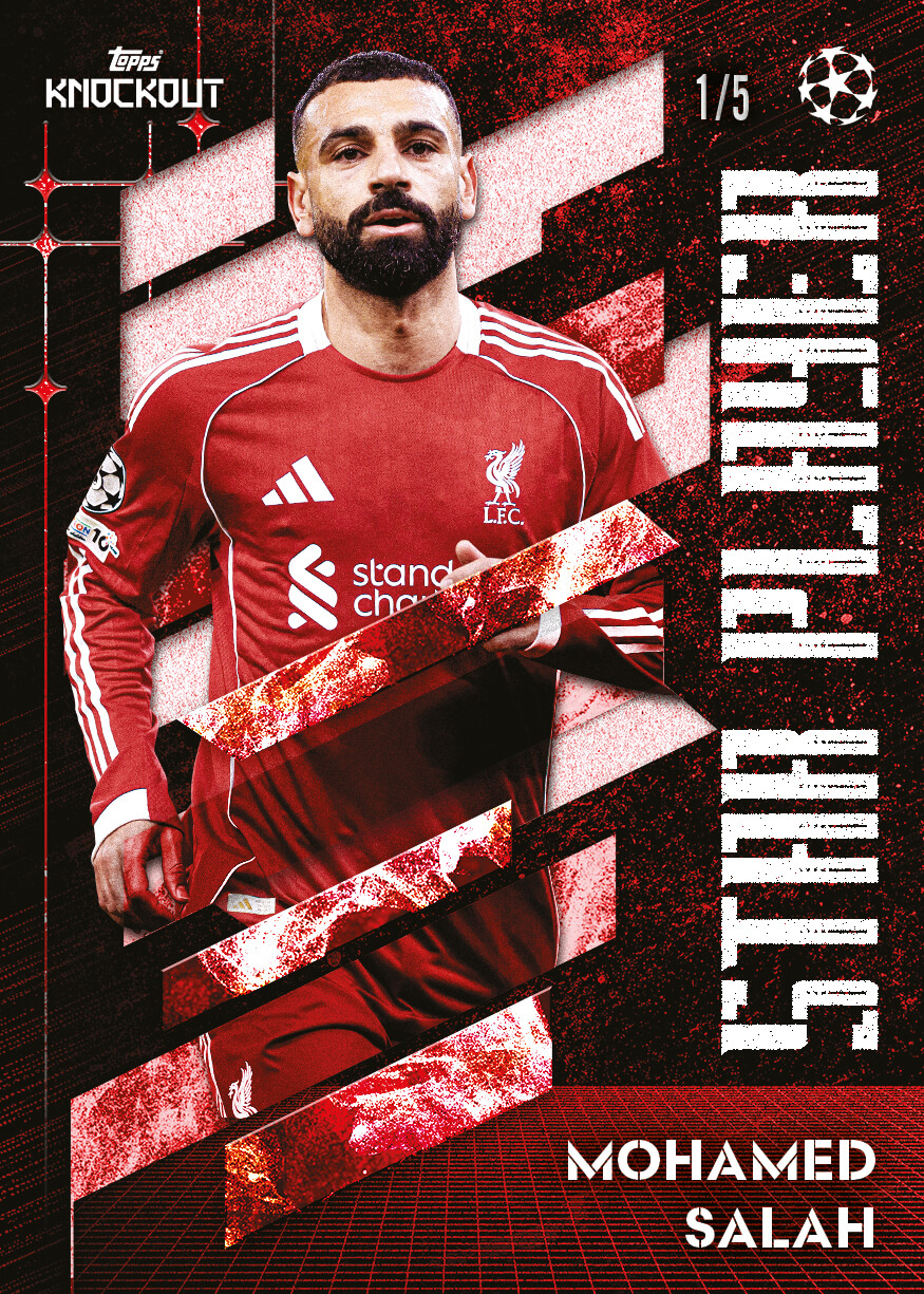 Example Topps UEFA Club Competitions Knockout 2025-2026 Card