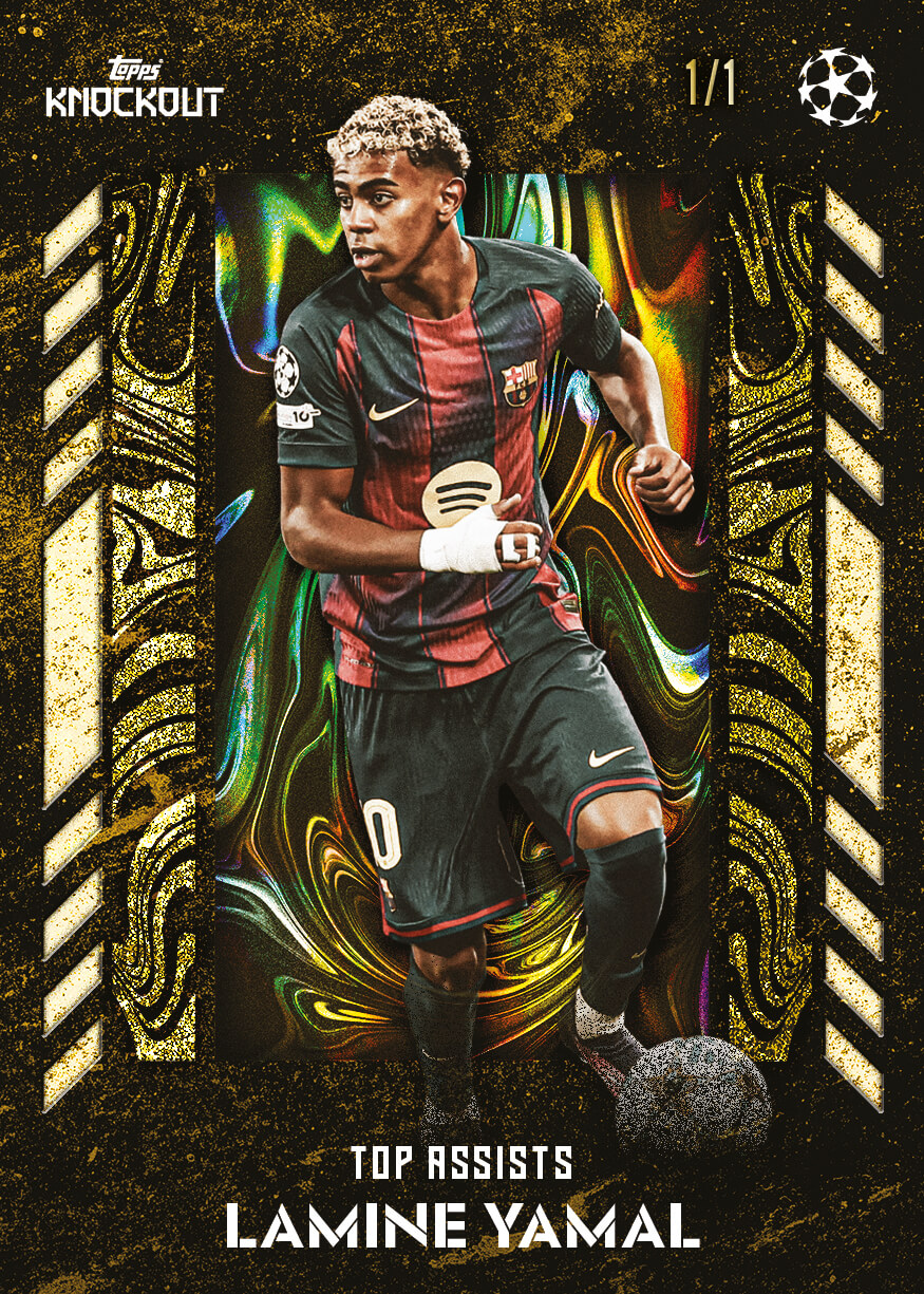 Example Topps UEFA Club Competitions Knockout 2025-2026 Card