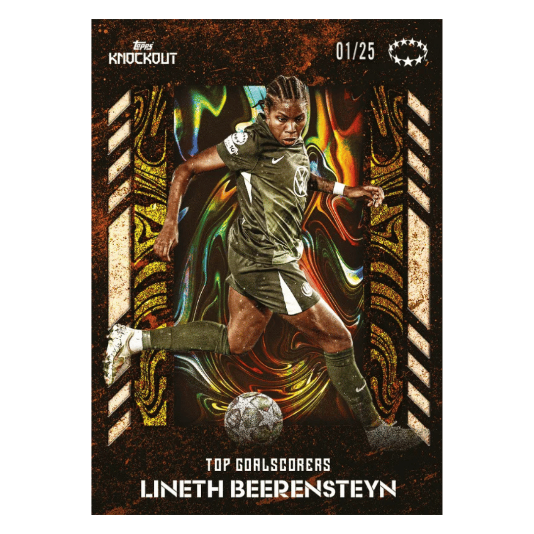 Example Topps UEFA Women’s Champions League Knockout 2025-2026 Card