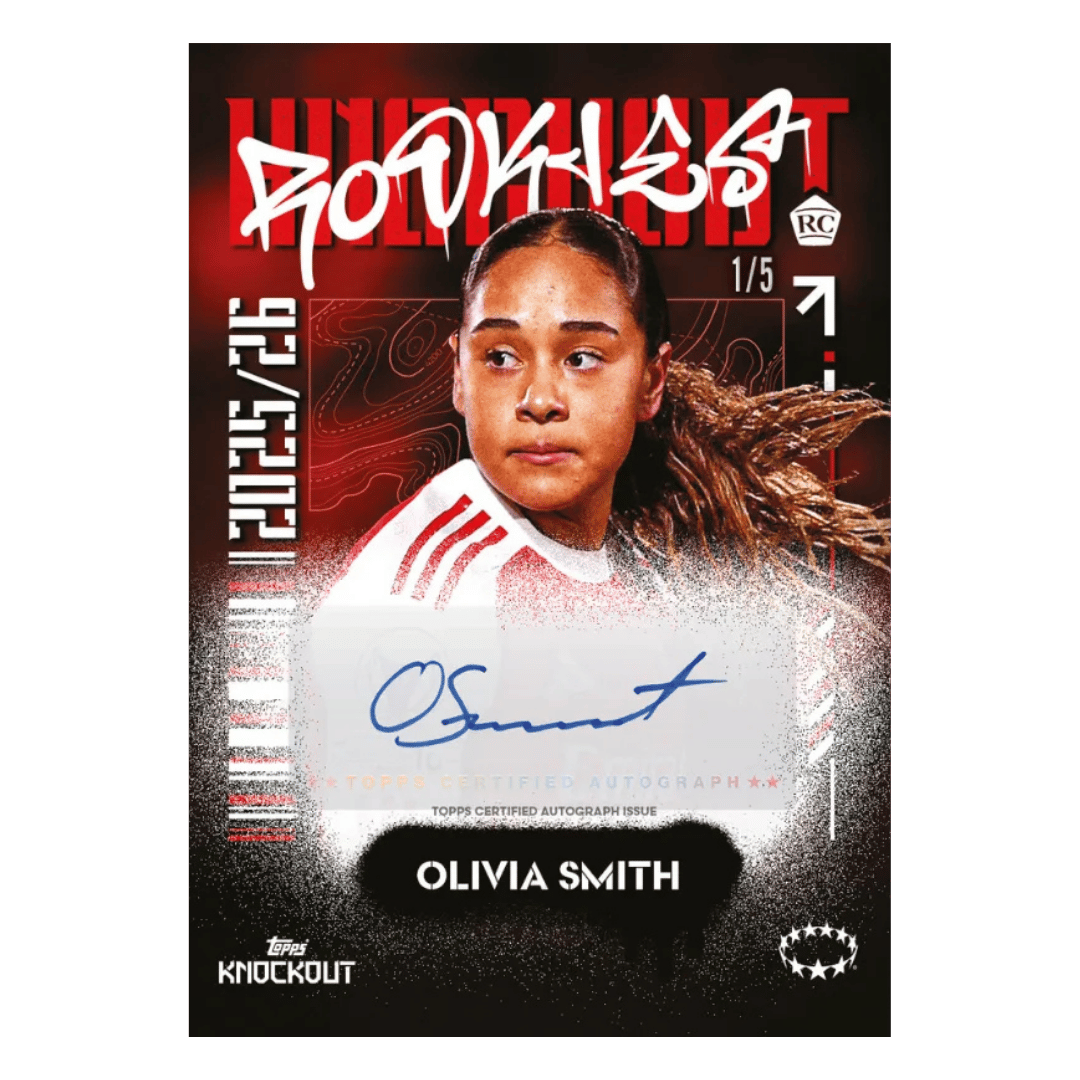 Example Topps UEFA Women’s Champions League Knockout 2025-2026 Card