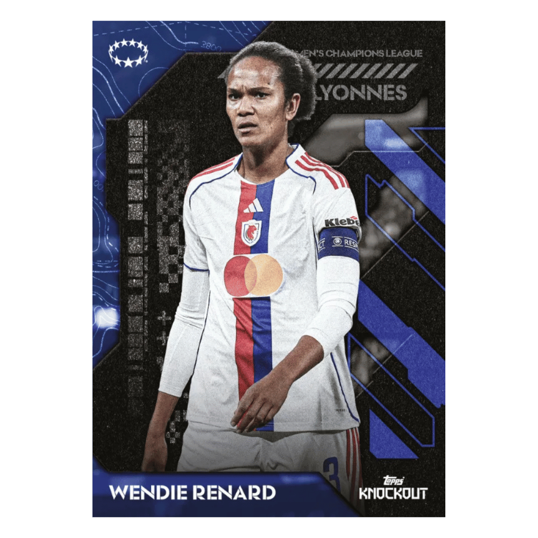 Example Topps UEFA Women’s Champions League Knockout 2025-2026 Card